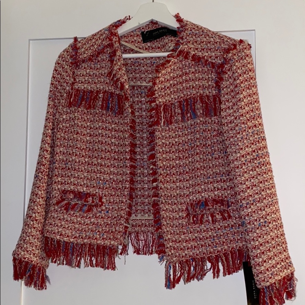 Zara Basic Knit Blazer